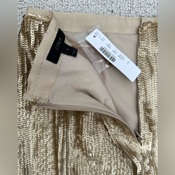 NWT J Crew sequin mini skirt - Picture 5 of 8